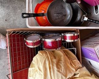 Assorted Home Goods used to stage Estate for tour