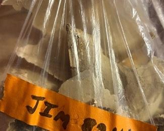 Authentic Actual Paint Chipped removed from Jim's walls. Souvenir Pieces.