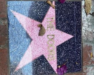 Décor Star placed by Estate Owner Cherie Woods to honor the residence