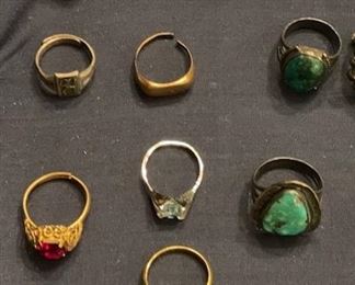 Gold and Sterling jewelry 