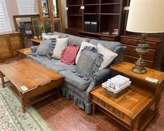 There are many Ethan Allen furniture pieces in this home. Apparently, my clients mothers home was decorated completely with Ethan Allen furniture. Solid pieces that will last many more generations.  