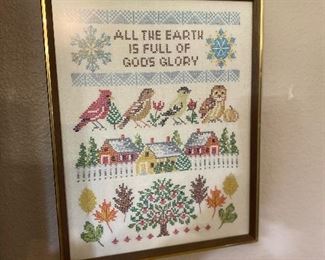Vintage cross stitch