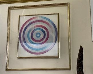 Yaacov Agam "Image of the World" Agamograph