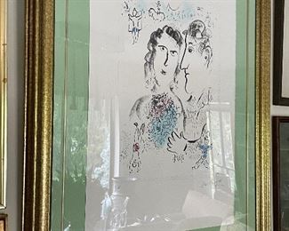 Marc Chagall "Engagement at the Circus"