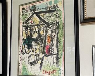 Marc Chagall "Derriere Le Mioir" Cover