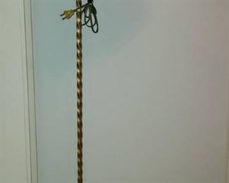 Antique Victorian Bridge Floor Lamp