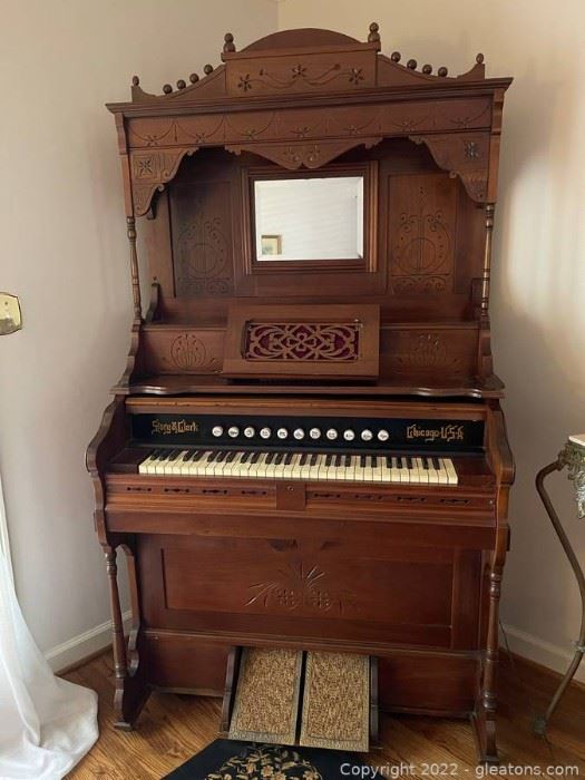 Beautiful Story and Clark Pump Organ