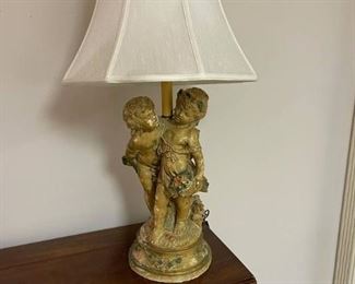 Cherub Table Lamp