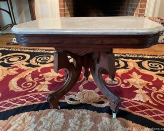 Eastlake Marble Top Table