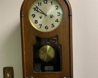 Original Junghans Antique Pendulum Wall Clock