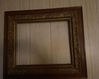 Old frames, artwork and mirrors