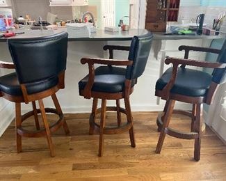 Swivel bar stools