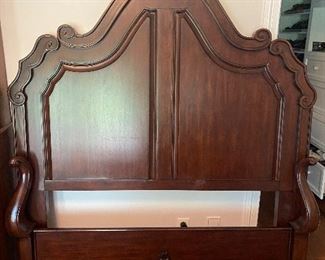 Queen Baroque bed frame