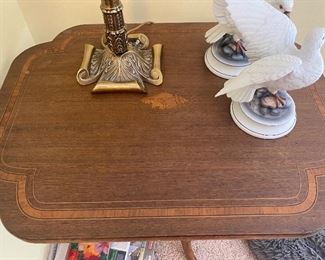 Small tilt top table