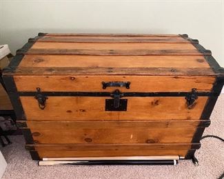 Wooden trunk