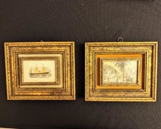 Miniature Framed Paintings