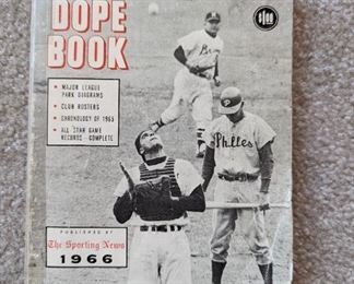 Baseball Dope Book 1966