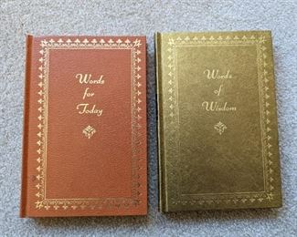 Words for Today and Words of Wisdom