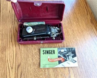 Singer Buttonholer