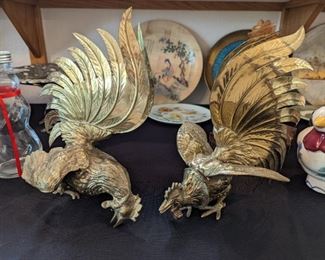 Bronze Bird Figurines
