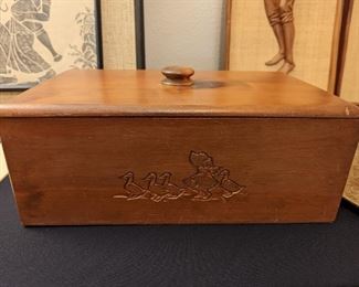 Wooden Keepsake Box