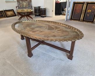 Brass Coffee Table