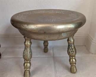 Brass Foot Stool