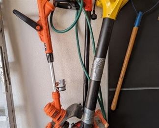 Edger and Weed Eater