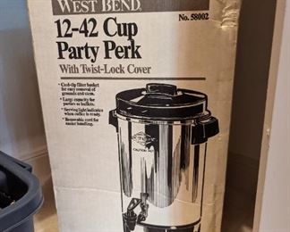 West Bend Coffee Perk