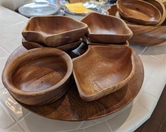 Wooden Appetizer Tray
