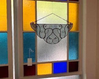 stained glass (separate pieces)