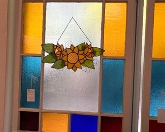 stained glass (separate pieces)