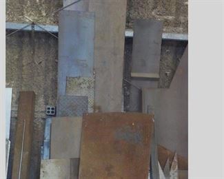 Large Flat Iron and Aluminum