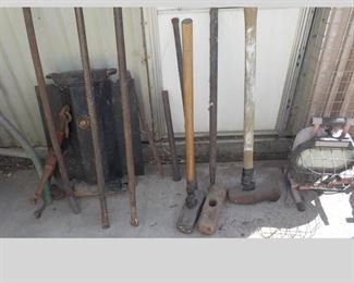 Sledge Hammers and Breaker Bars