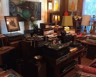 Fine Art and Hi Fi Stereo