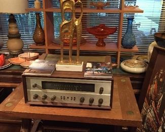 1963 the Fisher Model 800c
Tube Amplifier Receiver