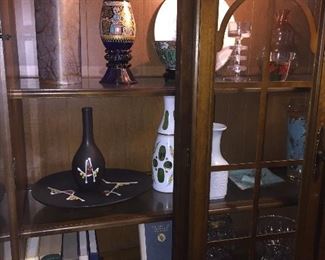 1972 Rosenthal studio-haus Vase, Venetian Glass Philip & Silvia Spertus Foundation, Waterford, Wedgwood Candlestick, etc.