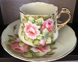 Cup and Saucer Lefton