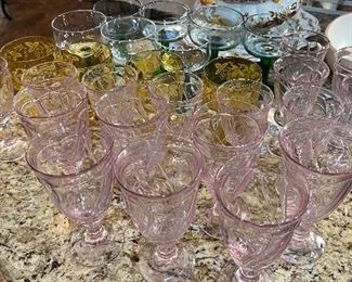 Assorted Glassware