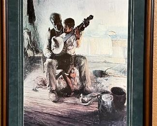 Art Henry Tanner " The Banjo Lesson"
