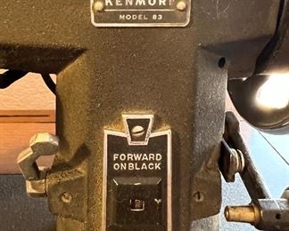 Vintage Kenmore Rotary Sewing Machine in Cabinet