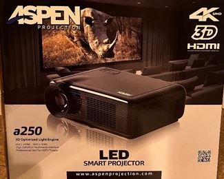 Aspen LED Smart Projector