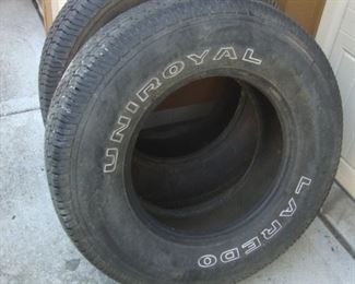 Uniroyal truck tires P245 R 16