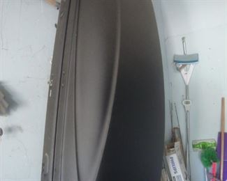 Volvo car top luggage rack