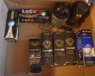 New Tour JD golf balls