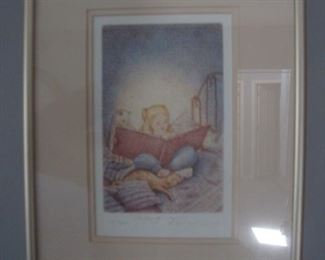 Signed and numbered print