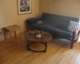 Futon with ducks in a row