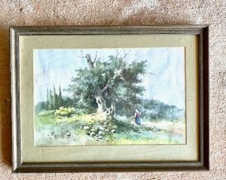 Original Watercolor on Paper - Signed - available for presale