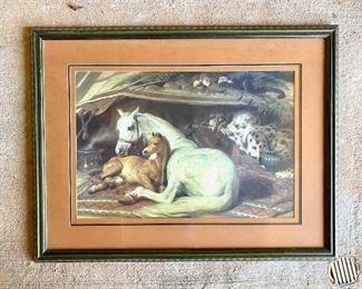 The Arab Tent Wall Decor - Framed & Matted - available for presale