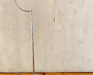Chrome Laurel Arc Floor Lamp MCM